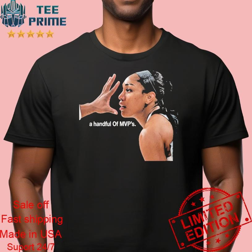 Original A Ja Wilson A Handful Of Mvp’s WNBA Basketball 2026 Shirt