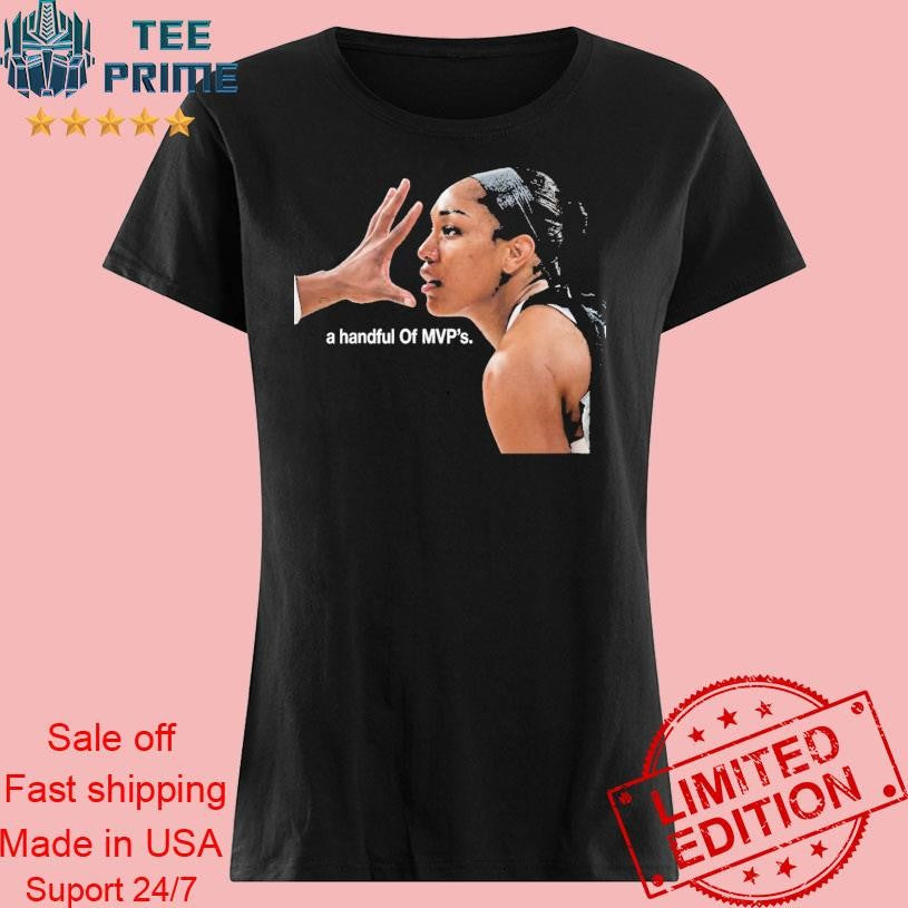 Original A Ja Wilson A Handful Of Mvp’s WNBA Basketball 2026 Shirt