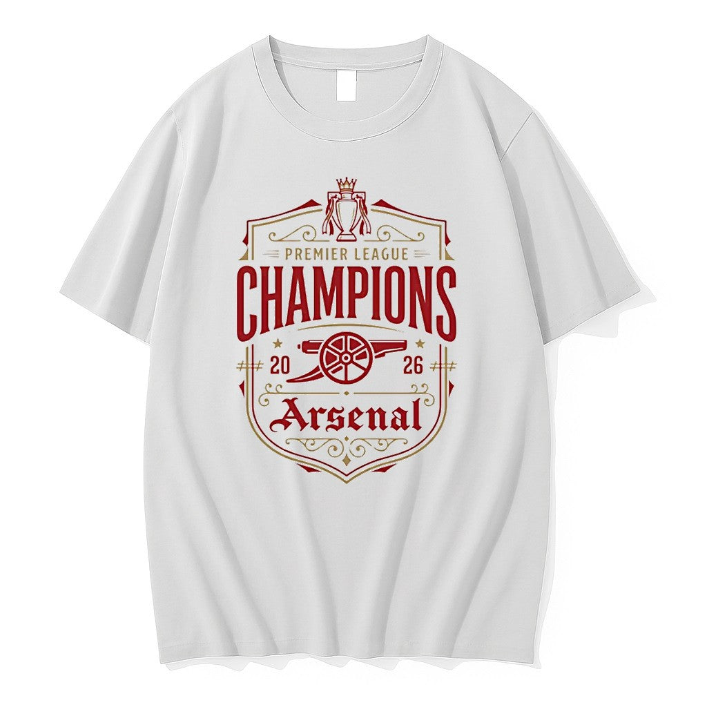Original Arsenal Premier League Champions Retro Football Fan Tshirts Jpg