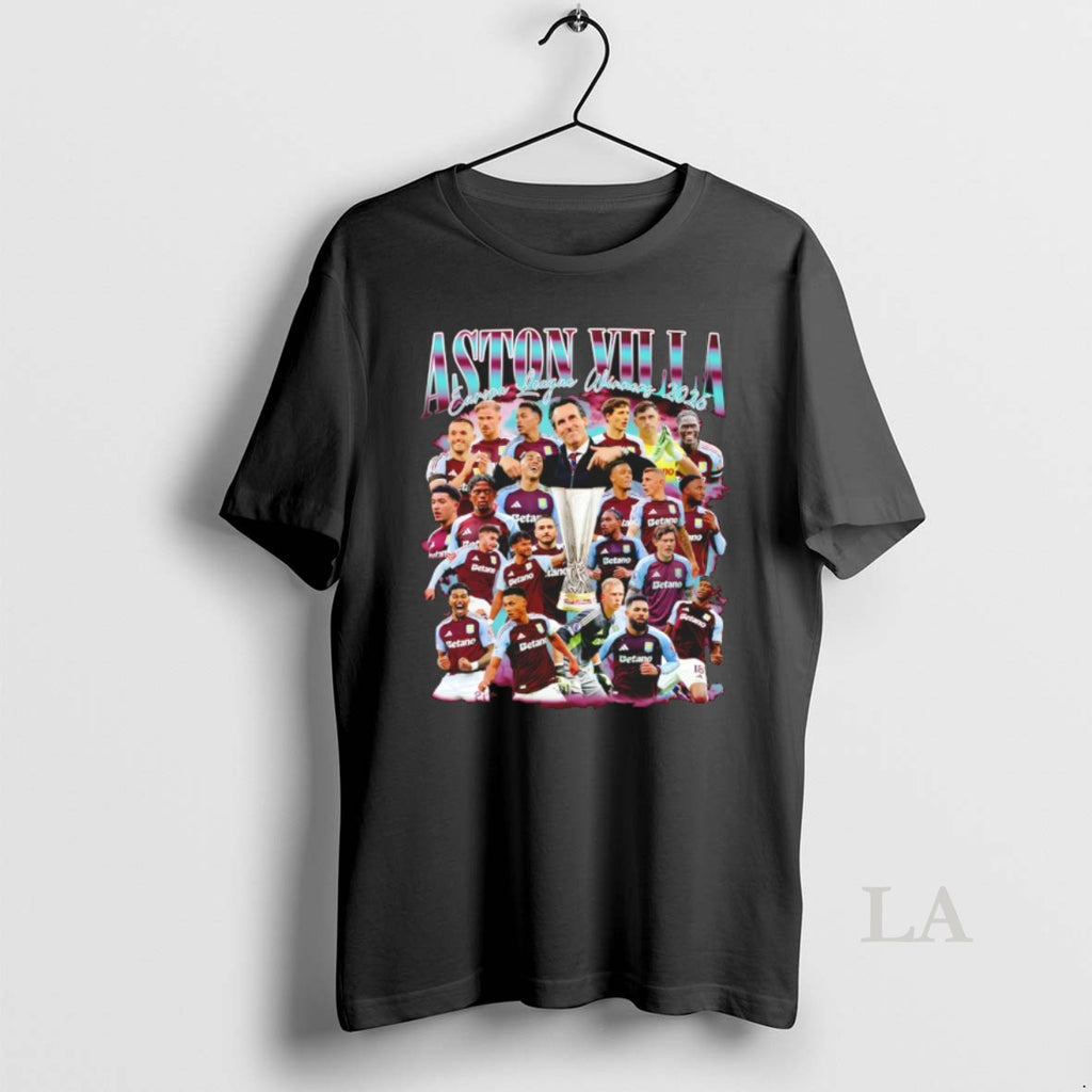 Original Aston Villa Premier League Winners 2026 Graphic