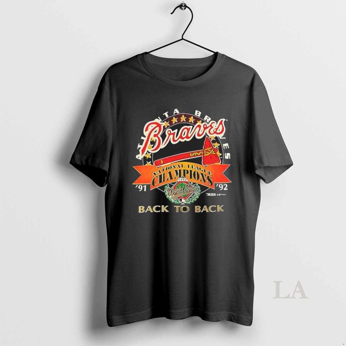 Original Atlanta Braves Back To Back National League Champions