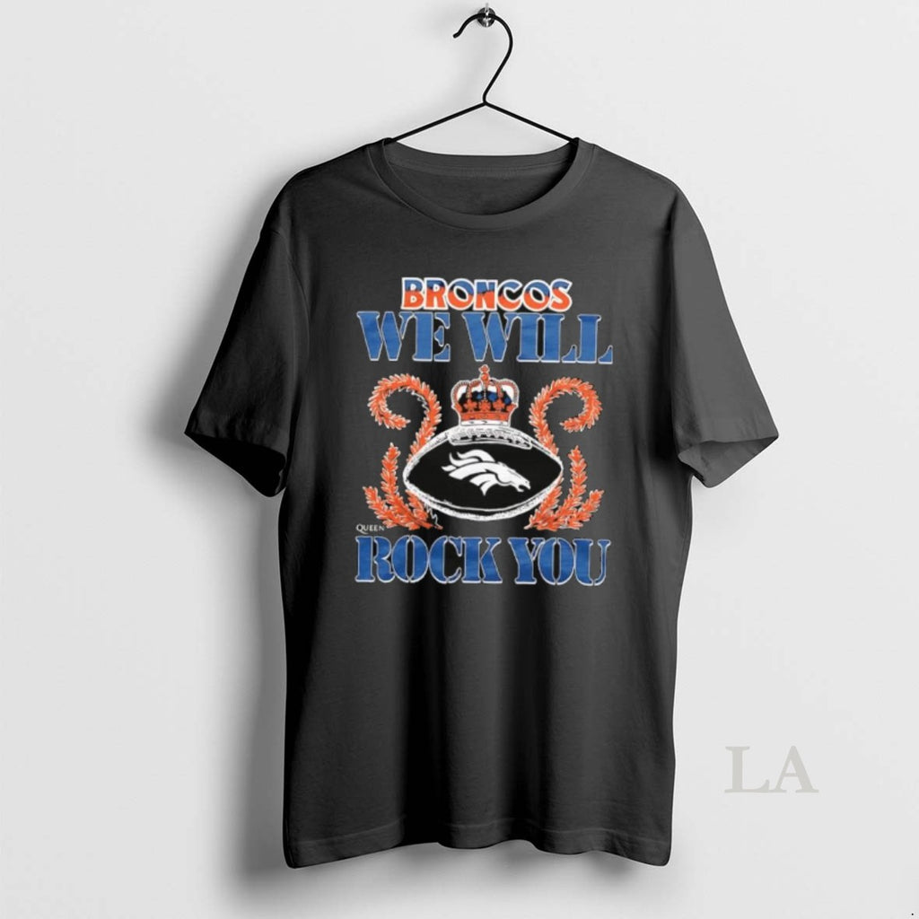 Original Broncos We Will Rock You Football Crown