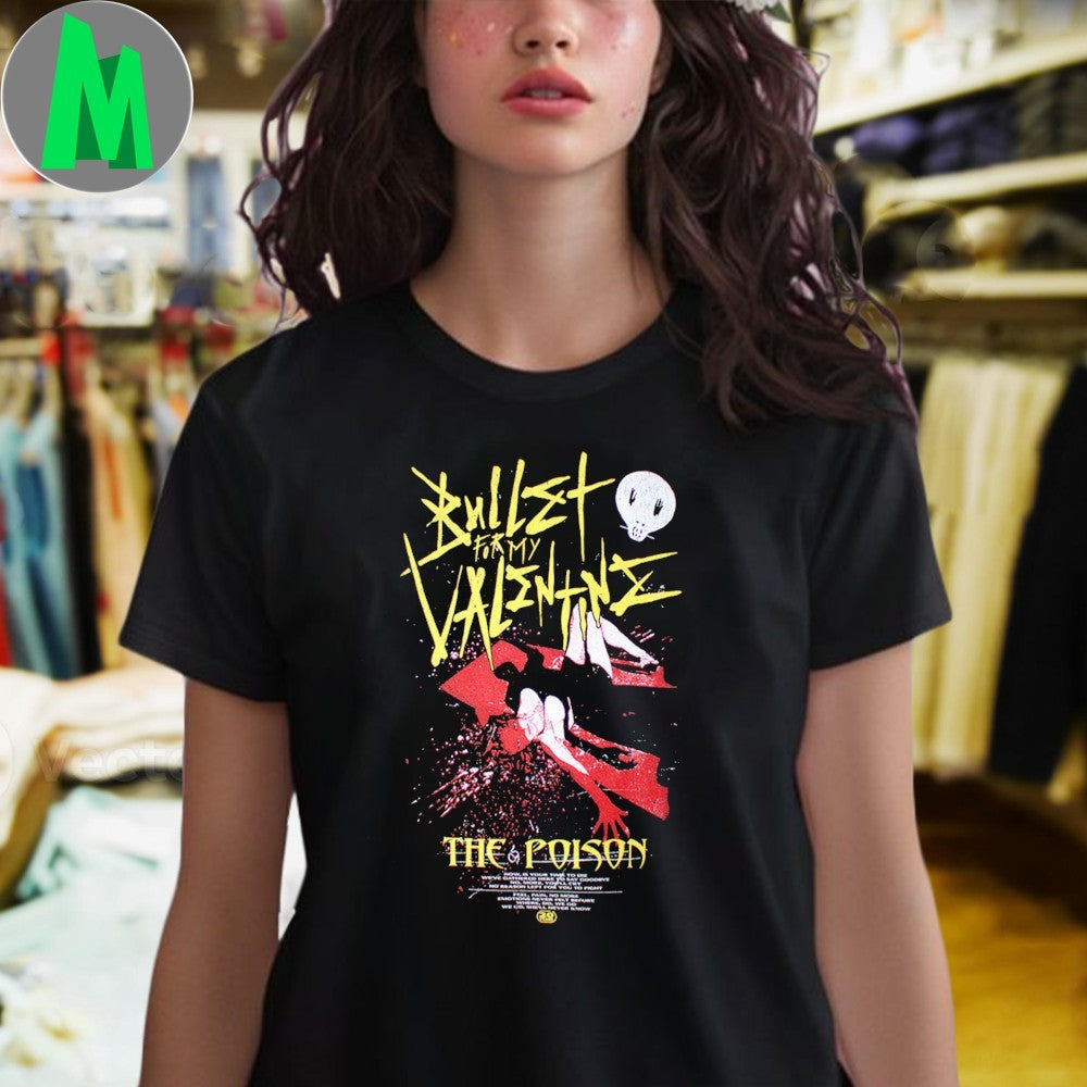 Original Bullet For My Valentine The Poison Album Shirt