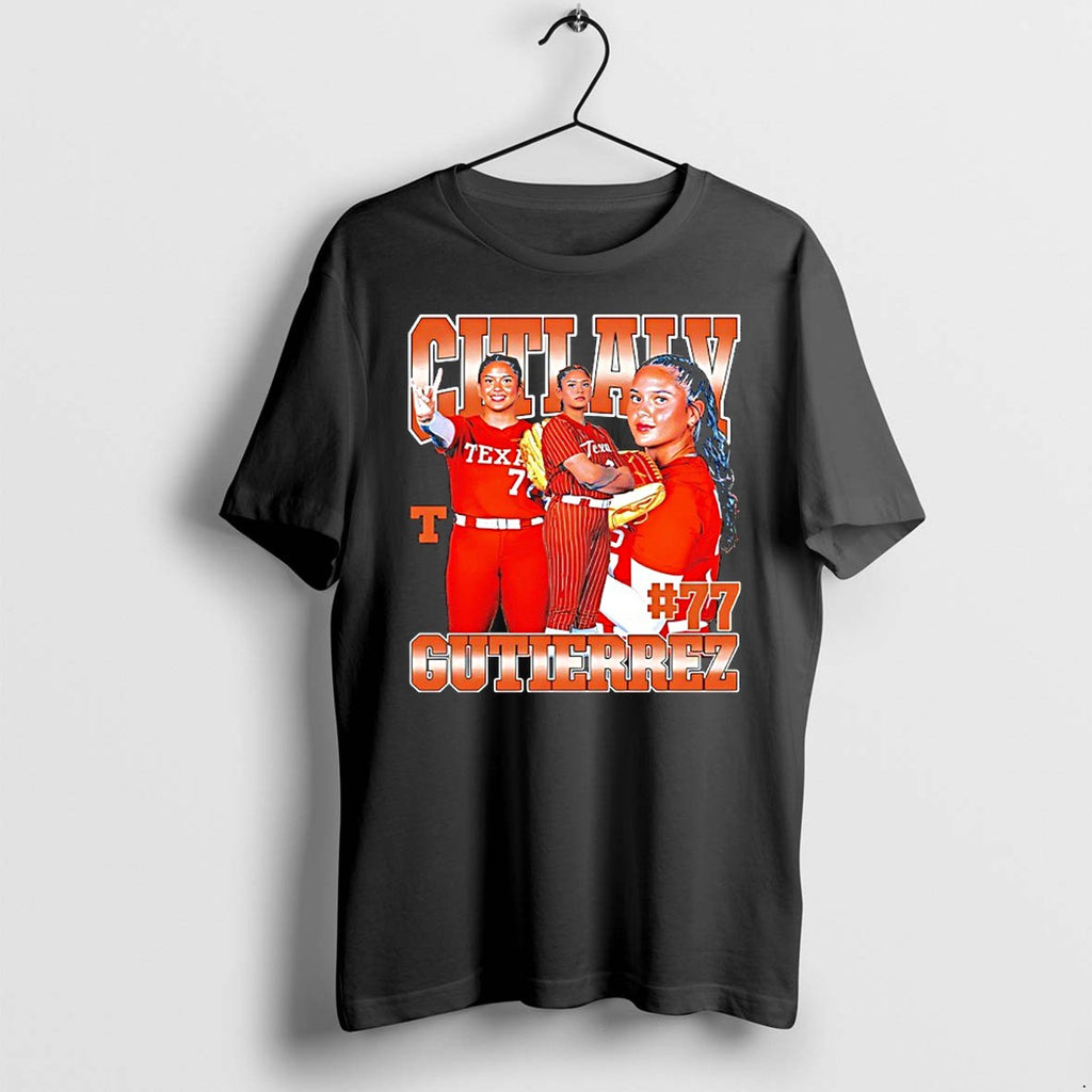Original Citlaly Gutierrez Texas Longhorns Ncaa Softball Tshirts Jpg