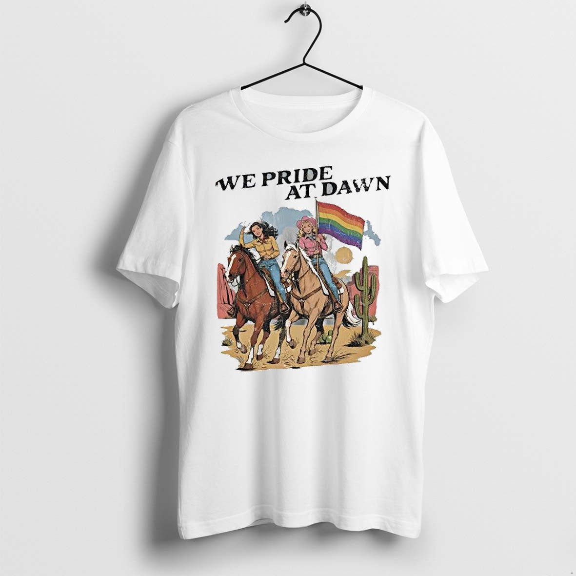 Original Cowgirl Vintage Lesbian Pride Tshirts Jpg