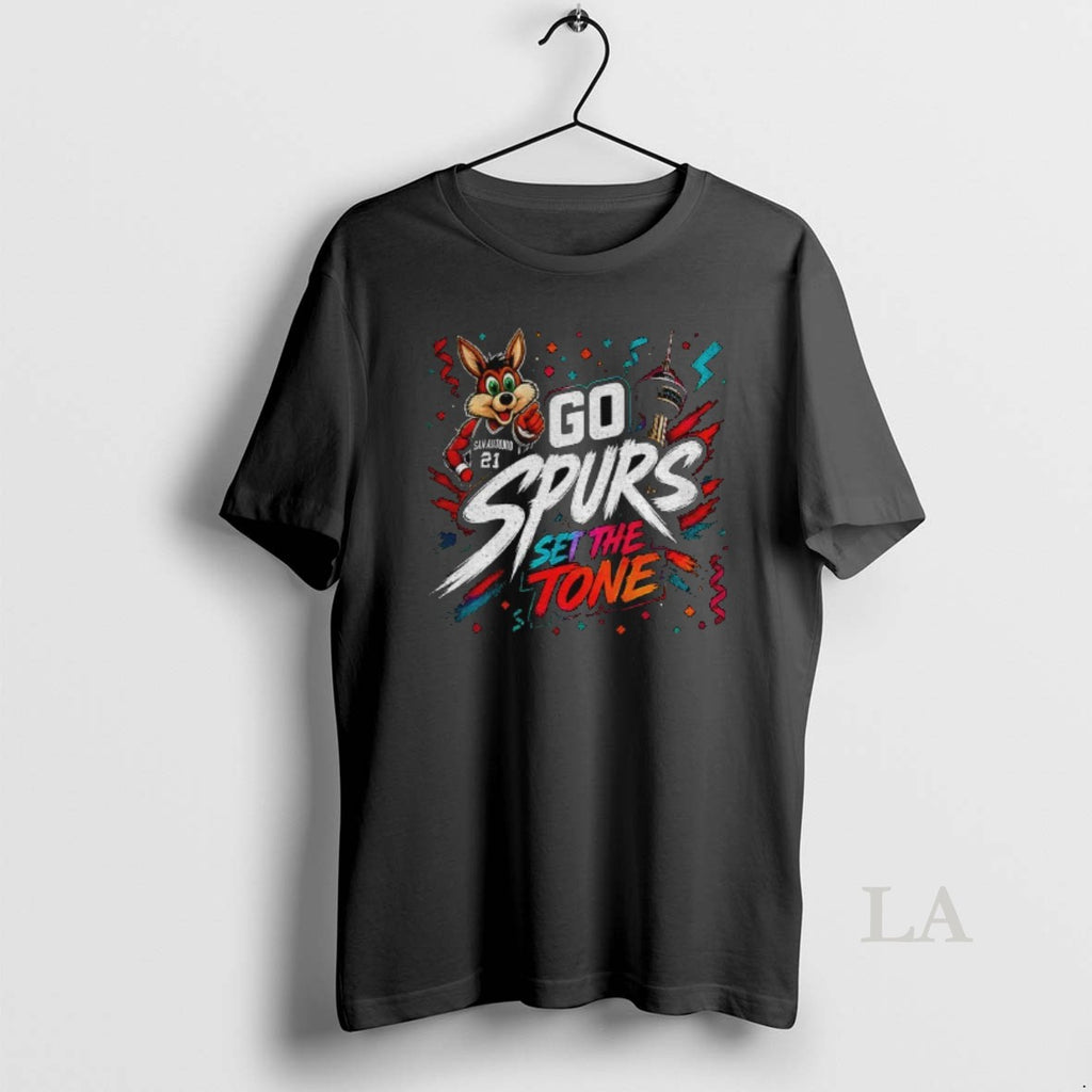 Original Coyote San Antonio Spurs Basketball Go Spurs Go Set The Tone 2026