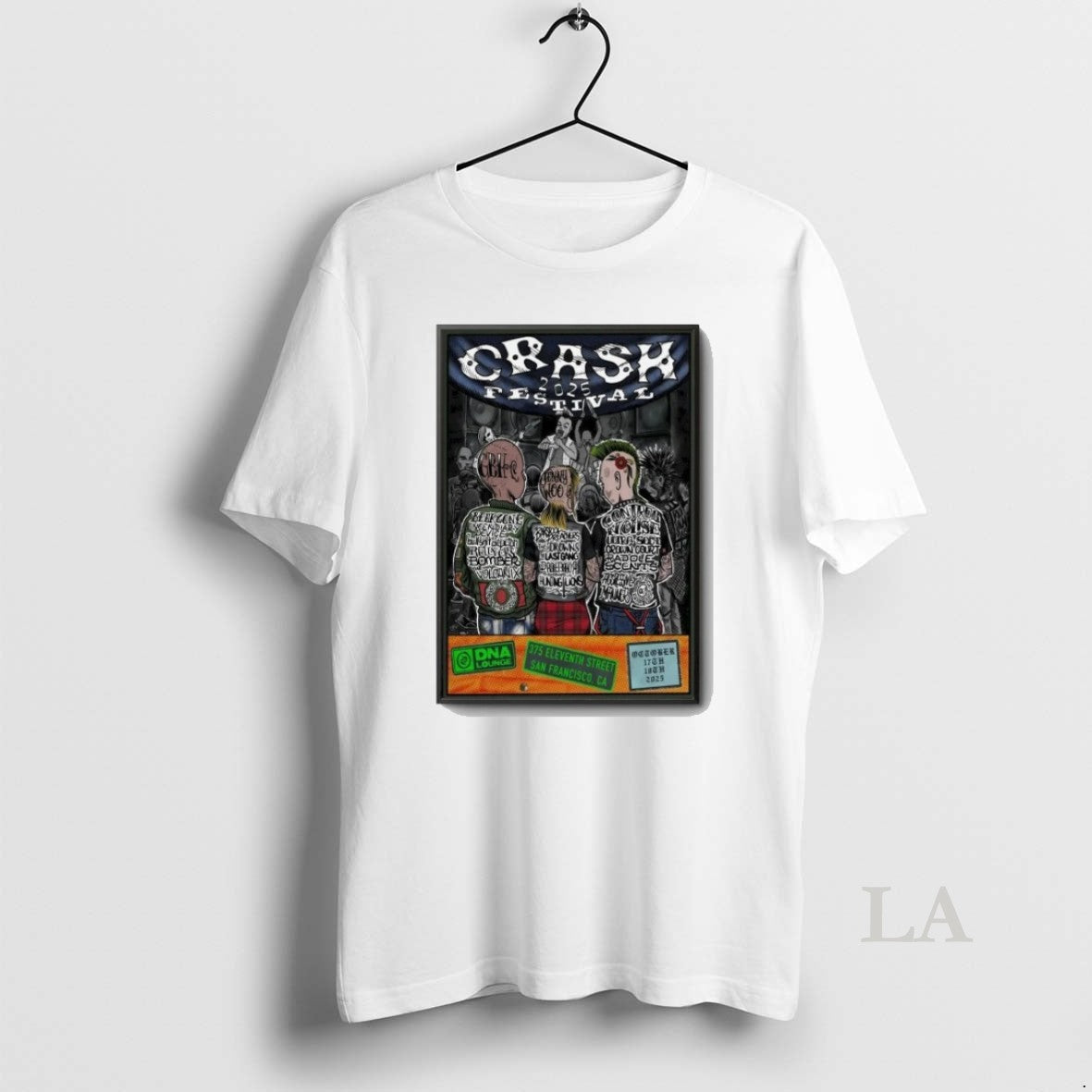 Original Crash Festival San Francisco Shows 10 17 10 18 Shirt2025
