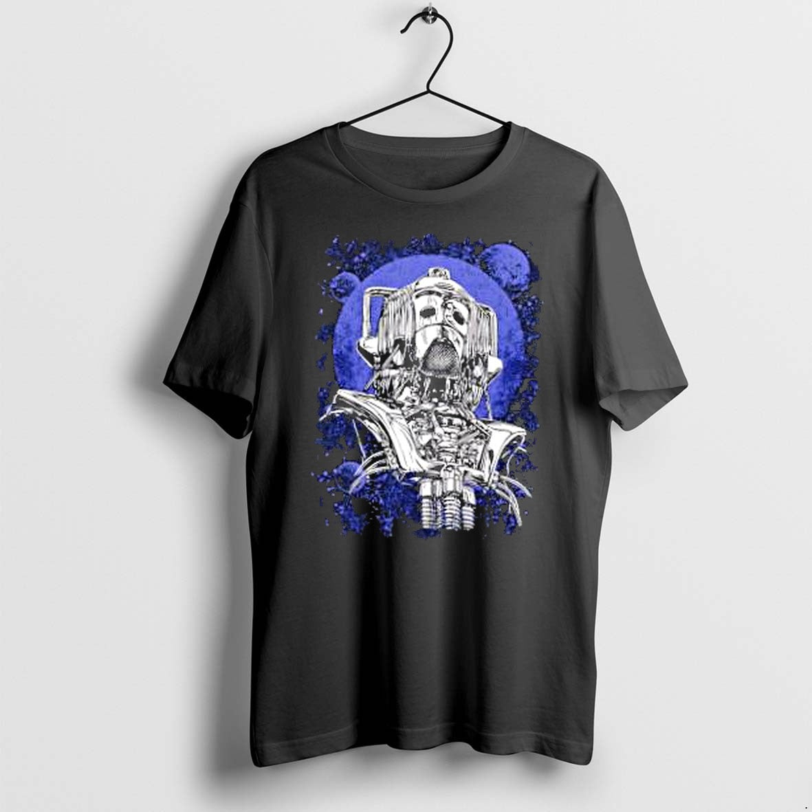 Original Cyberman Silver Menace Doctor Who Tshirts Jpg