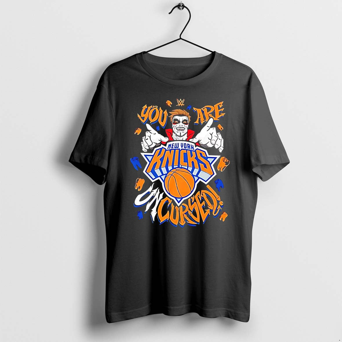 Original Danhausen X New York Knicks You Are Black Uncursed Tee Tshirts Jpg