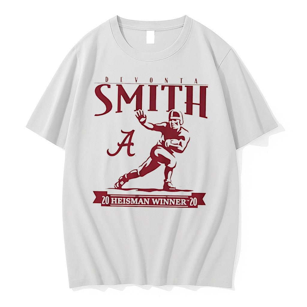 Original Devonta Smith Alabama Crimson Tide Heisman Winner Trophy Tee Tshirts