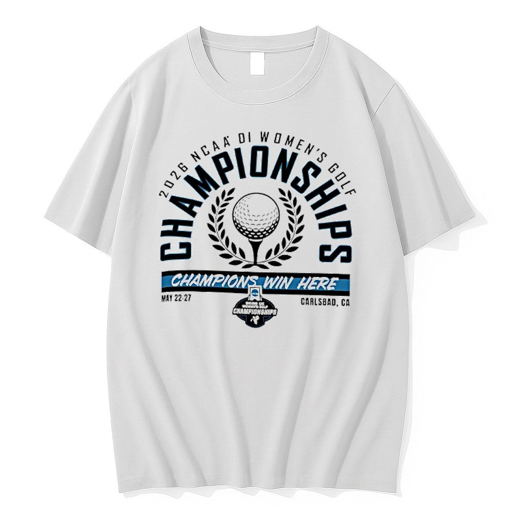 Original Division I Womens Golf Championship Ncaa 2026 Champions Win Here Tshirts