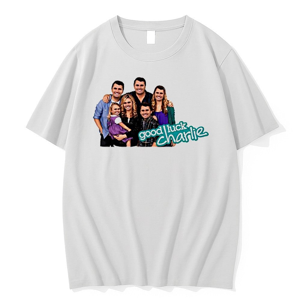 Original Duncan Family Faces Good Luck Charlie Parody Tshirts Jpg