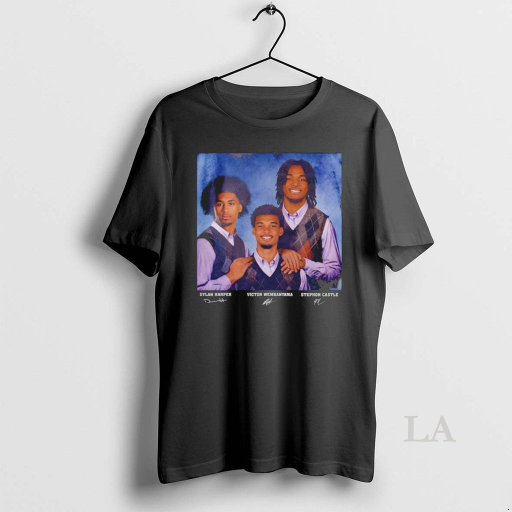 Original Dylan Harper Stephon Castle Victor Wembanyama Basketball Step Brothers 2026