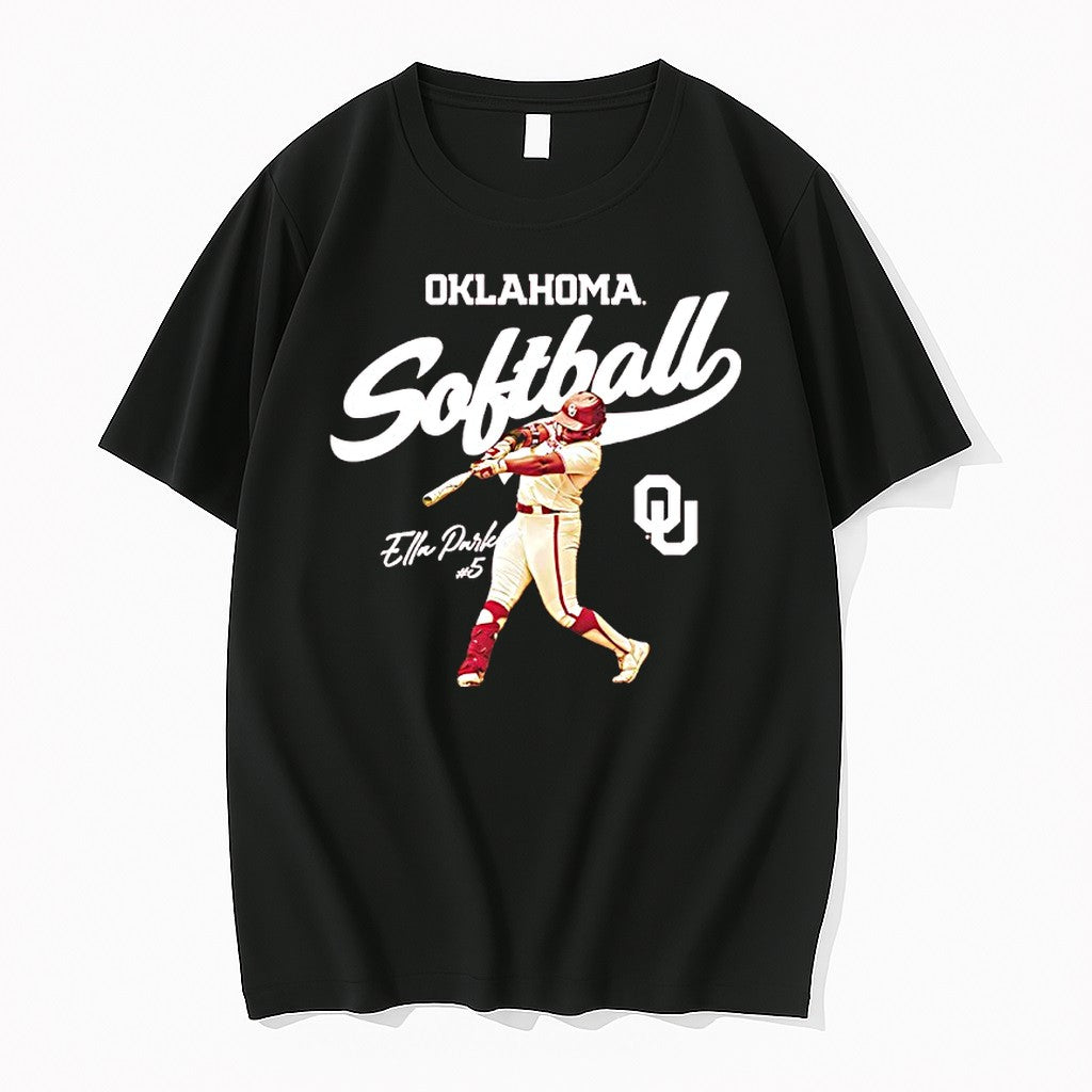 Original Ella Parke Oklahoma Sooners Ncaa Softball Tshirts Jpg