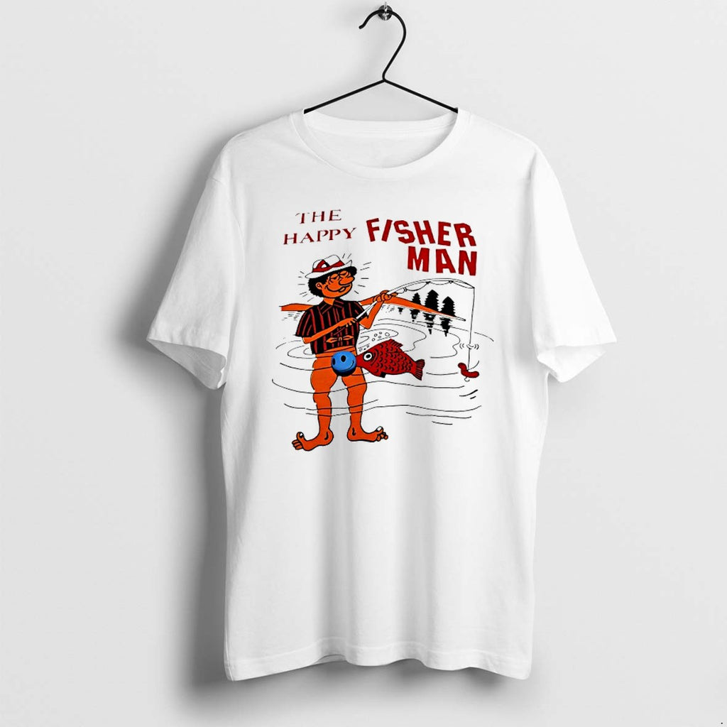 Original Fisher Man The Happy Graphic Tshirts Jpg