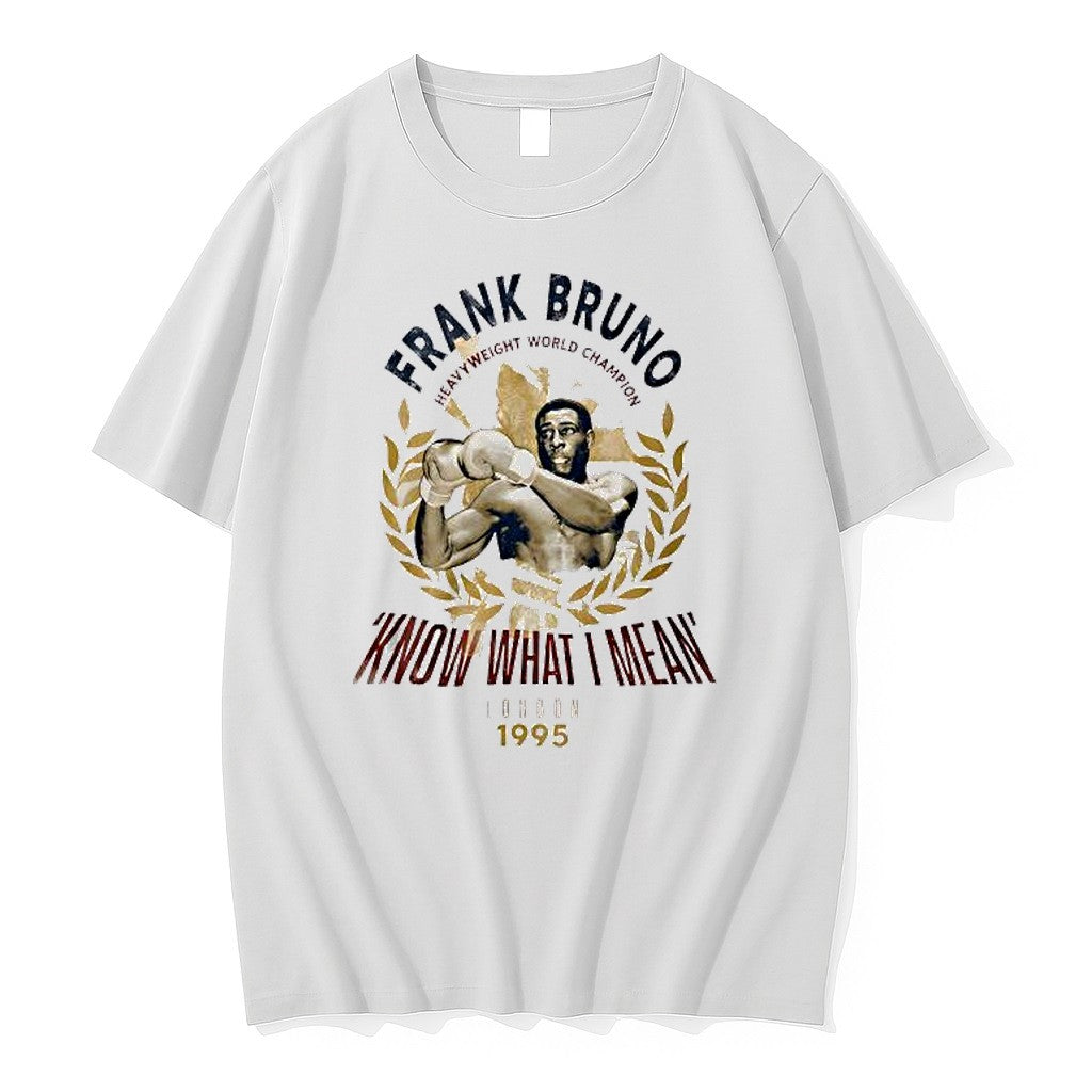 Original Frank Bruno Know What I Mean London 1995 Tshirts Jpg