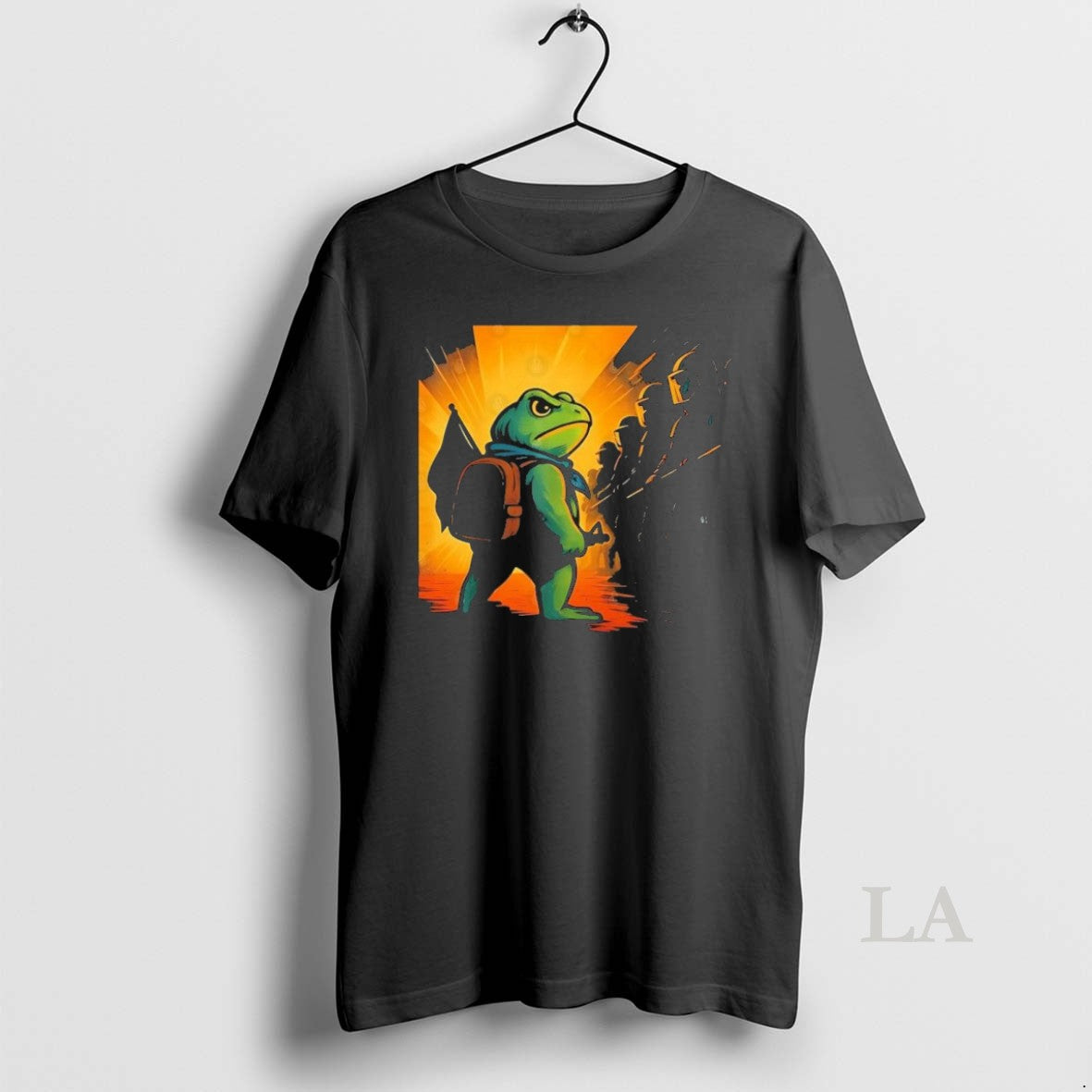 Original Frogs Against Fascism Vintage Retro