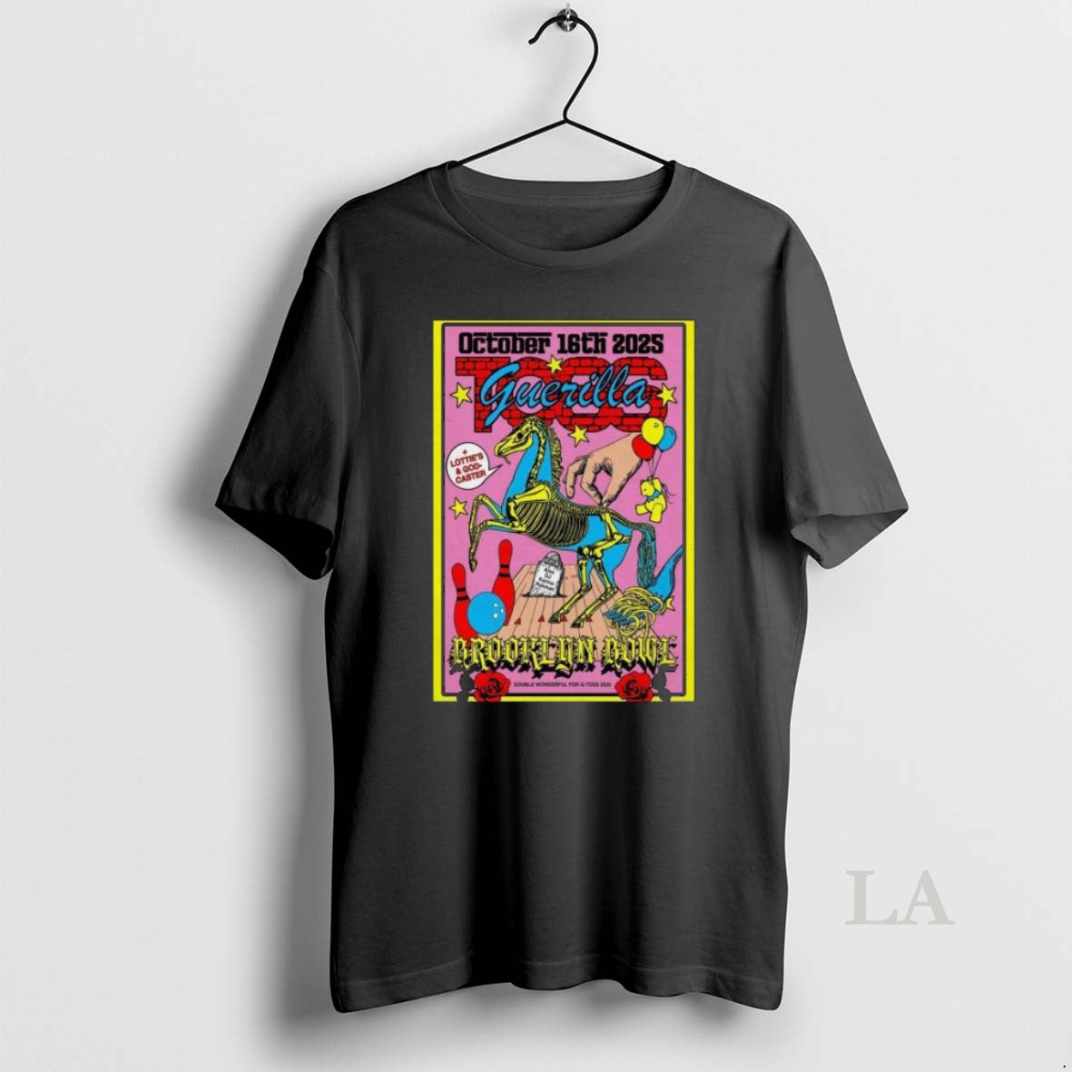 Original Guerilla Toss October 16th 2025 Brooklyn Ny Brooklyn Bowl Long Sleve