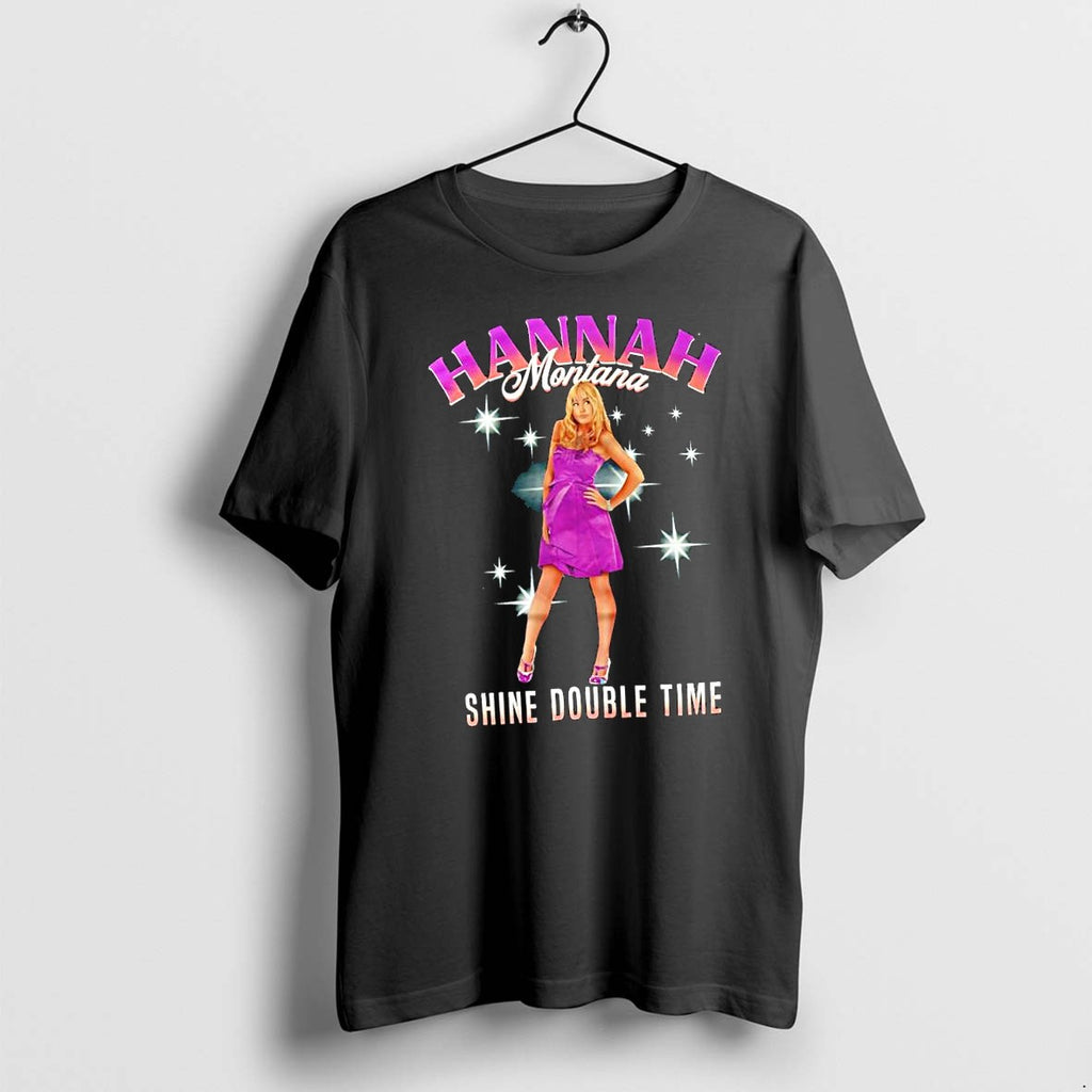 Original Hannah Montana Miley Cyrus Shine Double Time Pop Star Tshirts Jpg