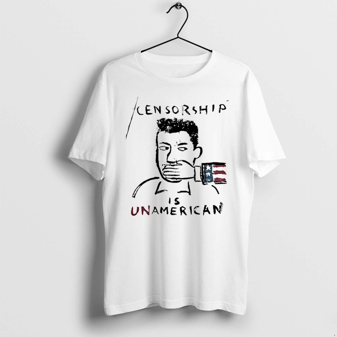 Original Human Censorship Is Unamerican Tshirts Jpg