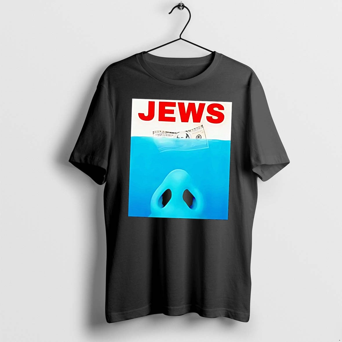 Original Jaws X Jews Dolar Black Tshirts Jpg