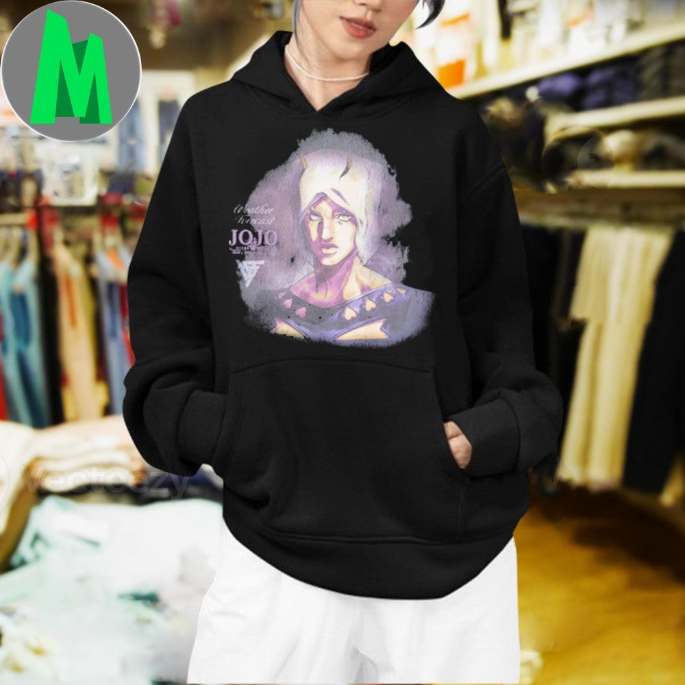 Original JoJo’s Bizarre Adventure Weather Report Jumbo Shirt