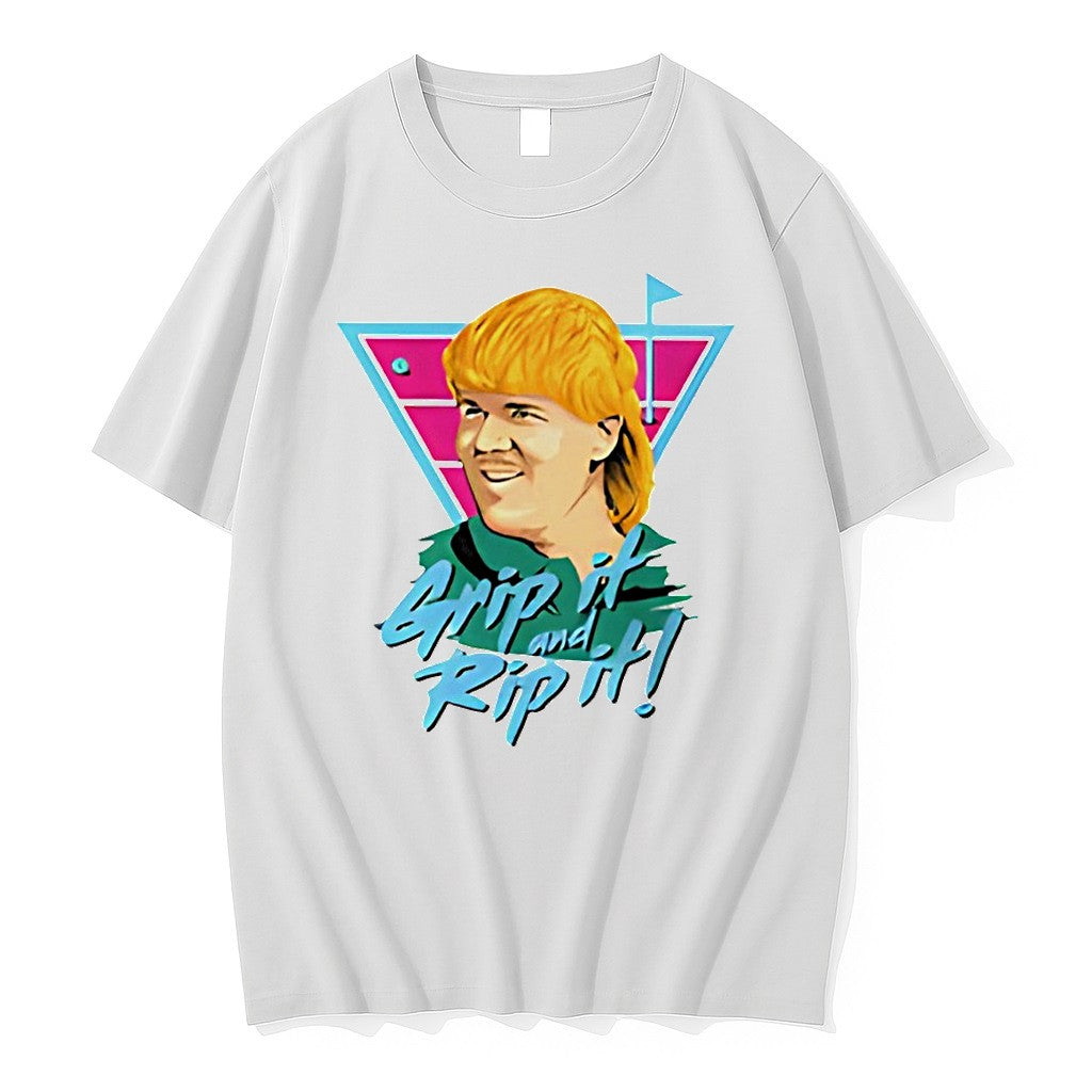 Original John Daly Grip It And Rip It Golf Logo Tshirts Jpg