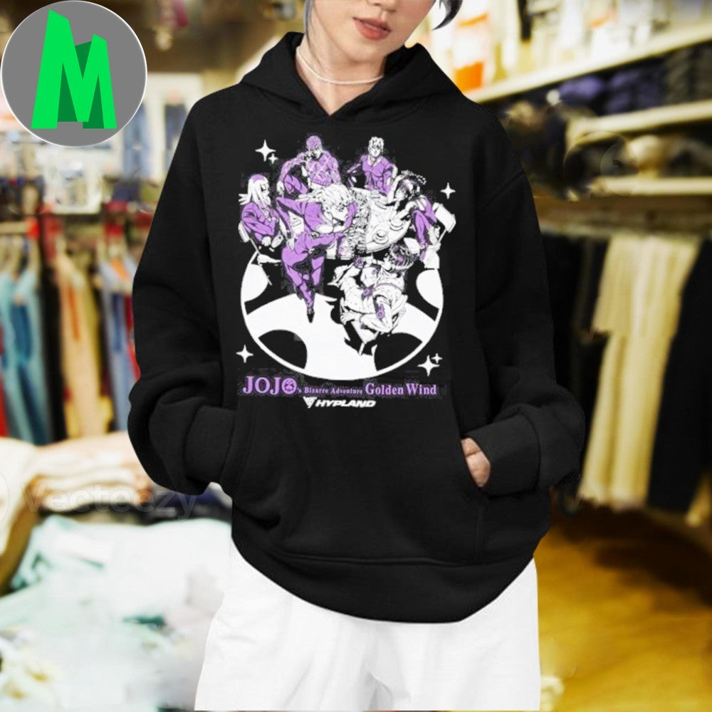 Original Jojo Golden Wind Group Shirt