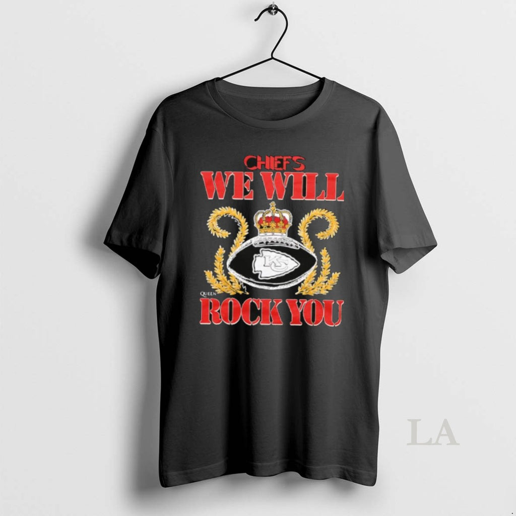 Original Kansas City Chiefs We Will Rock You Football Crown