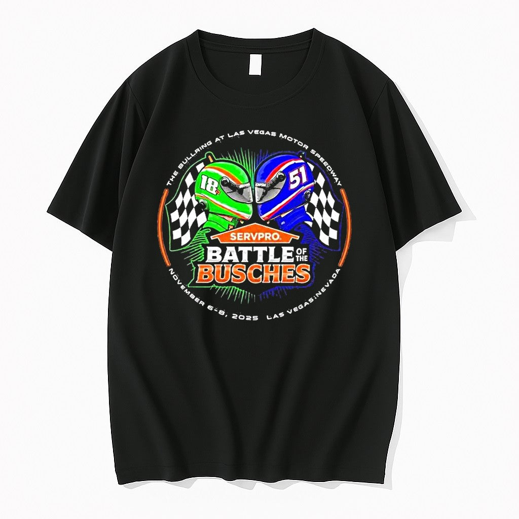 Original Kyle Buschs Wife Battle Of The Buschs 1 Tshirts Jpg