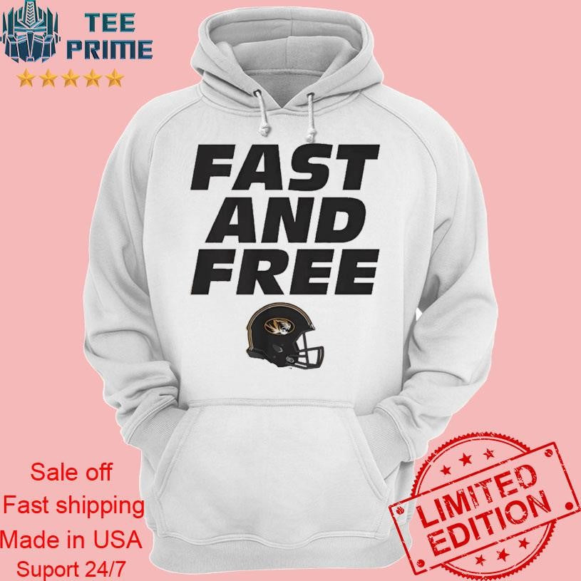 Original Missouri Football Fast And Free Helmet 2026 Shirt