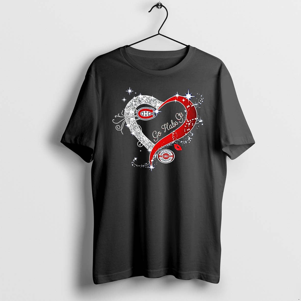 Original Montreal Canadiens Go Hars Go Heart Diamond Logo Tshirts Jpg