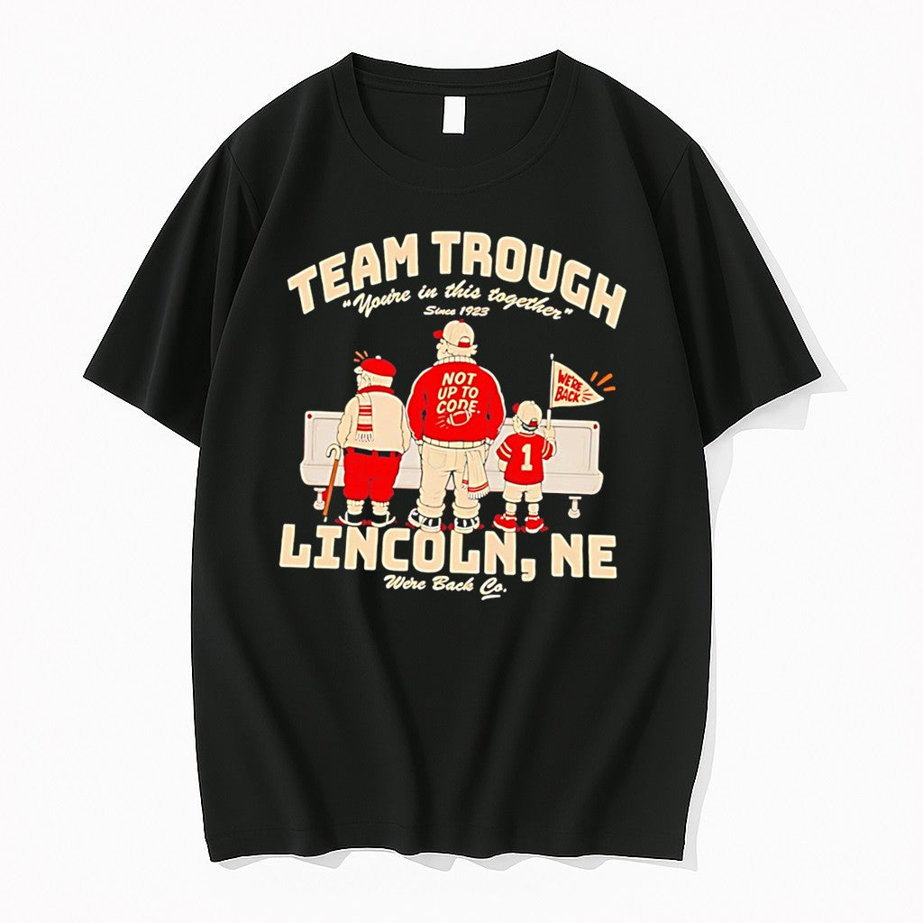 Original Nebraska Cornhuskers Football Team Trough Lincoln Ne Were Back Tee Tshirts