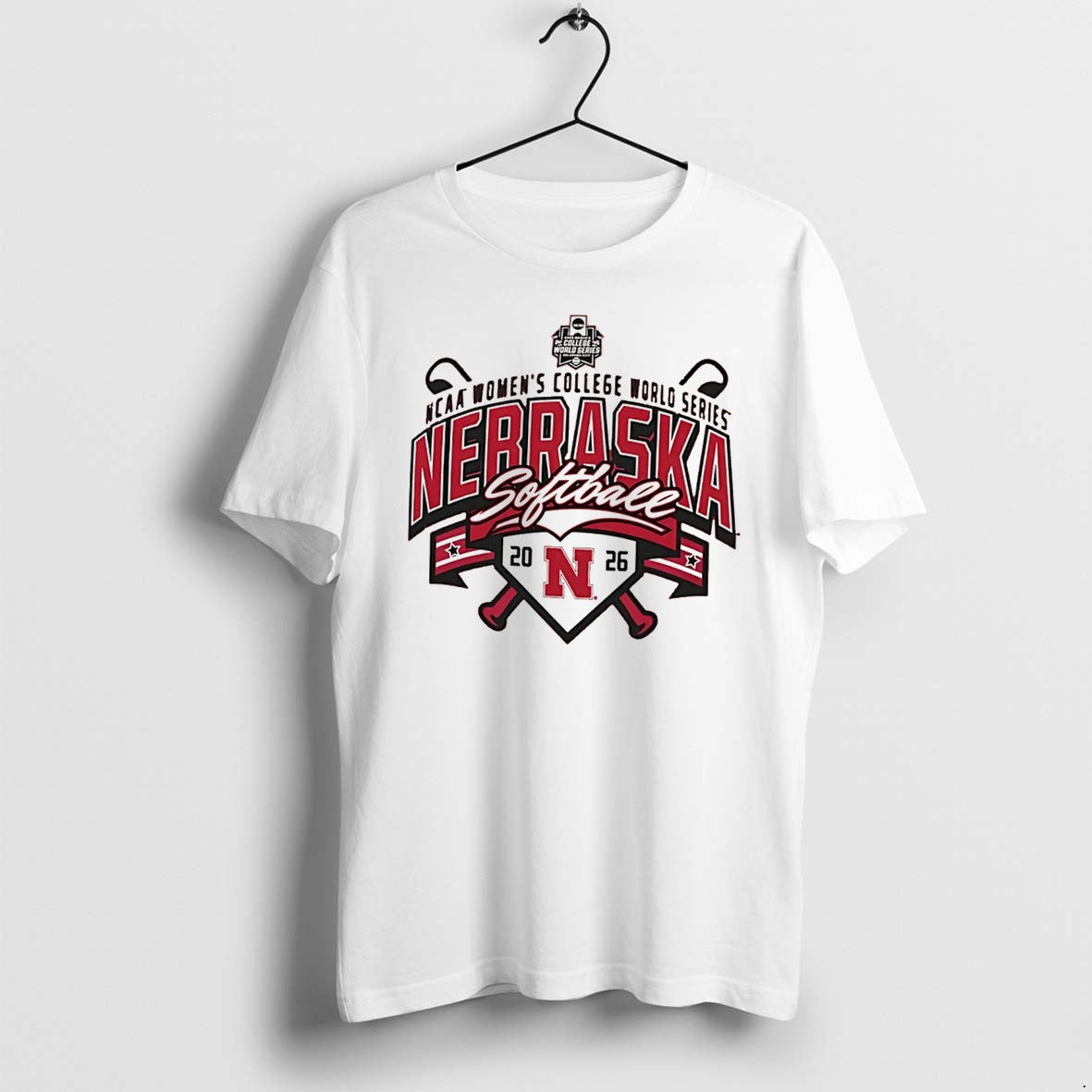 Original Nebraska Softball Womens College World Series 2026 Tee Tshirts Jpg