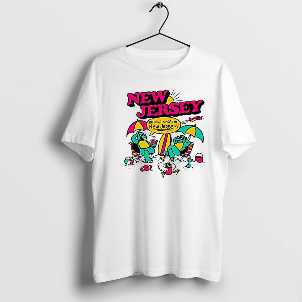 Original New Jersey Dude I Kinda Fw Beach Summer Vacation Tshirts Jpg