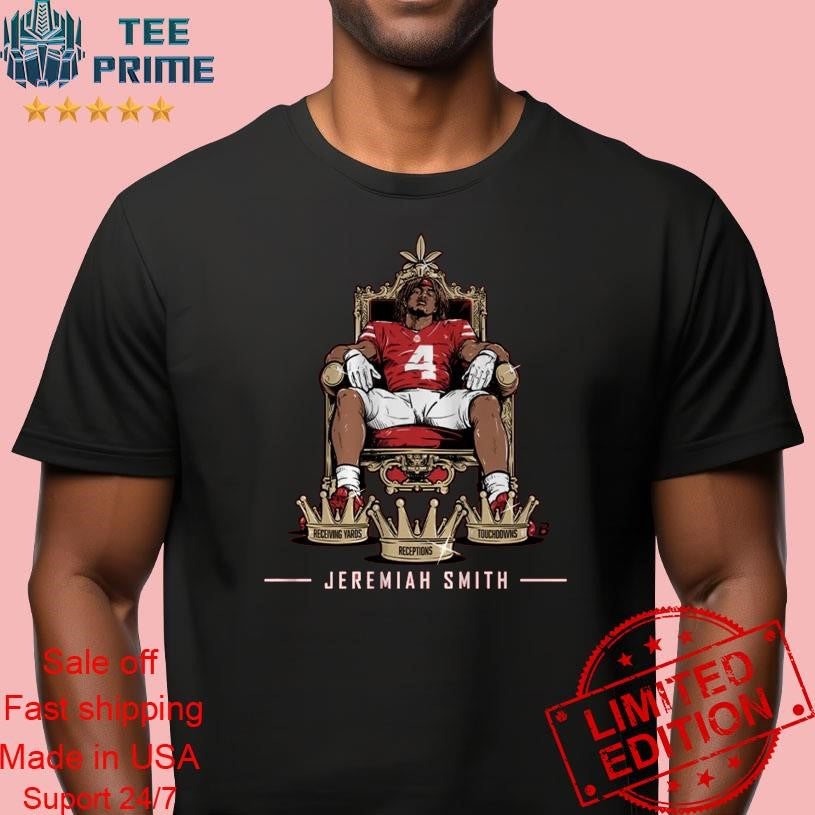 Original Ohio State Football Jeremiah Smith Triple Crown Shirt