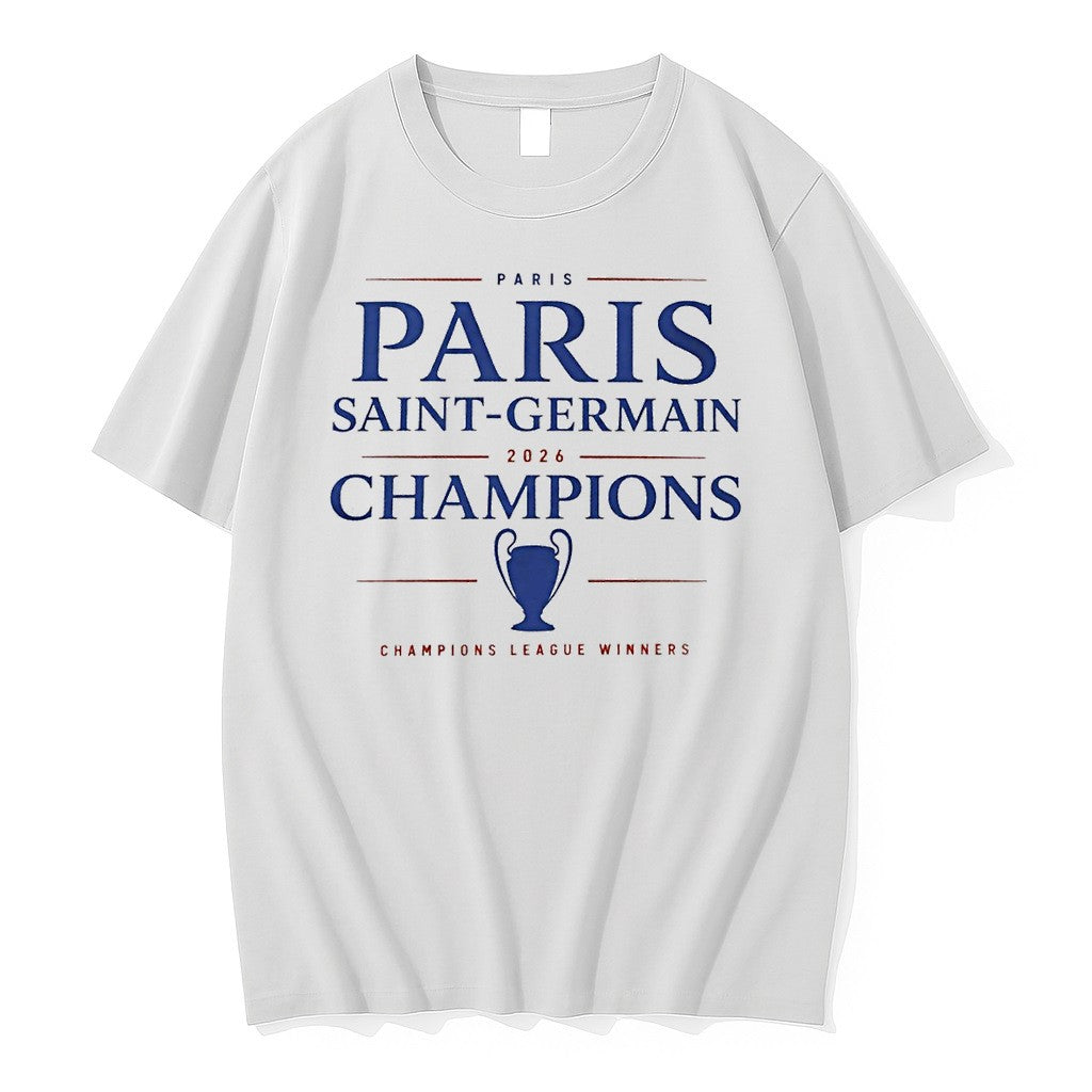 Original Paris Saint Germain 2026 Champions League Winners Sports Tshirts Jpg