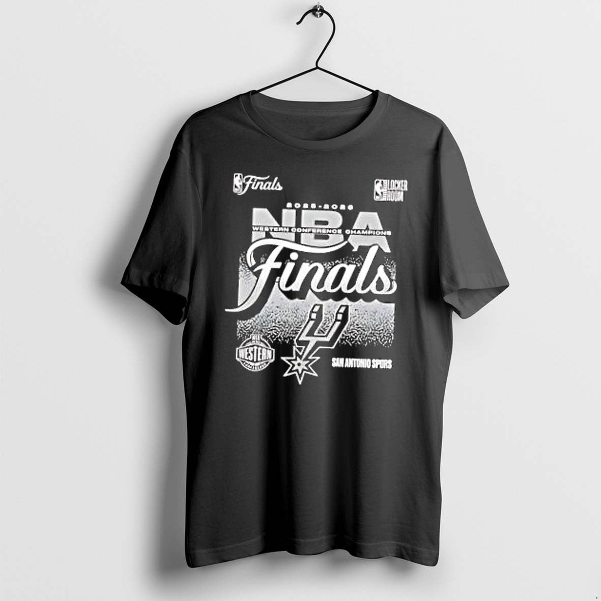 Original San Antonio Spurs Nba Finals 2026 Western Conference Champions Tshirts