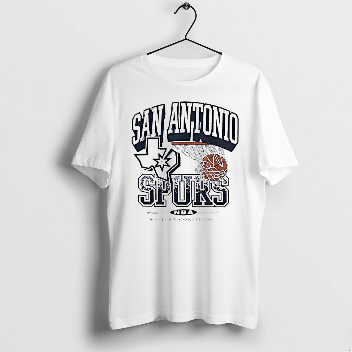 Original San Antonio Spurs Nba Western Conference Basketball Tshirts Jpg