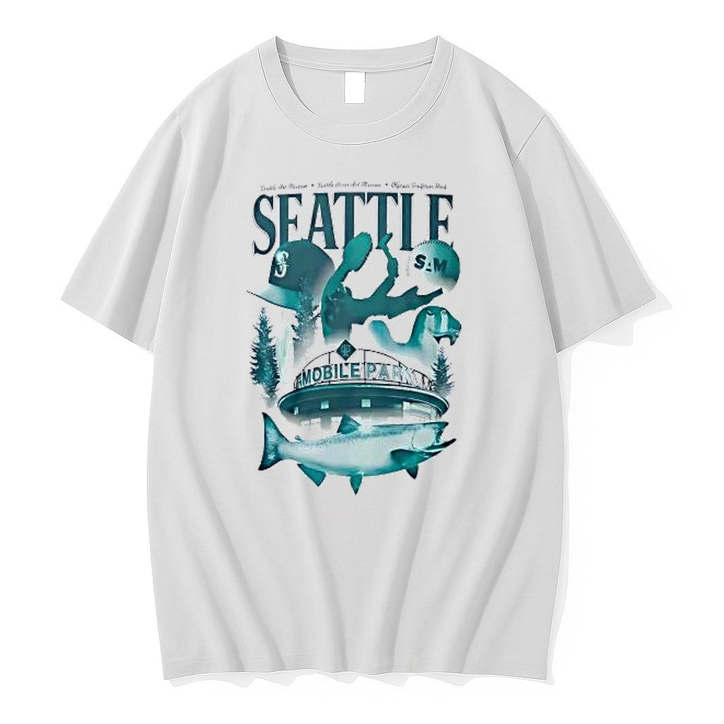 Original Seattle Mariners Art Museum Night Shit Tshirts Jpg