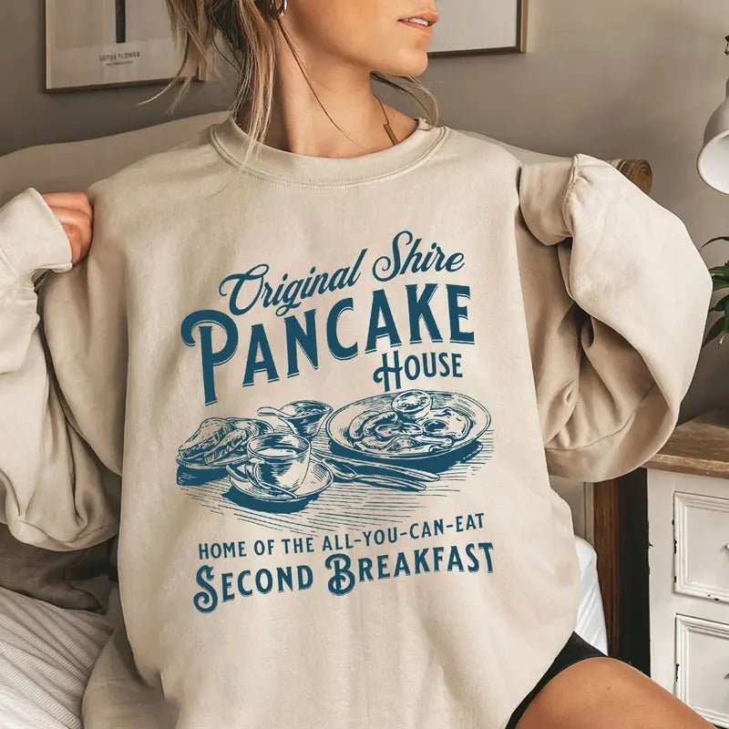 Original Shire Pancake House Shirt, Movie Shirt Hoodie, Sweatshirt | UrbanDripWear.com