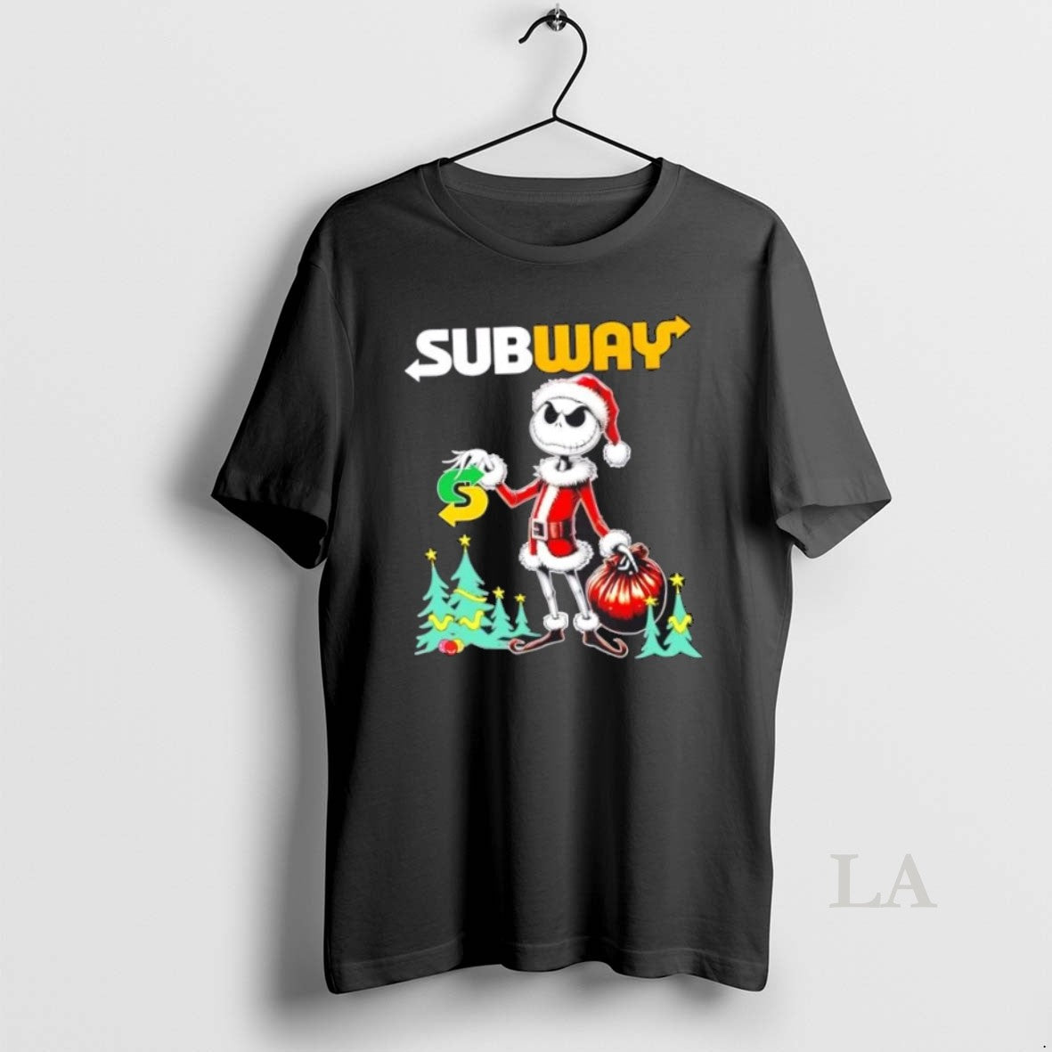 Original Subway X Jack Skellington Santa Isnt Real Christmas