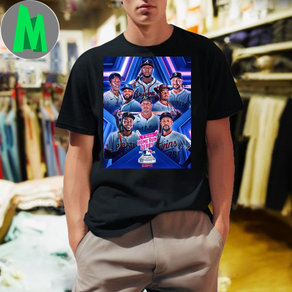 Original T-Mobile Home Run Derby 2025 MLB All-Stars Graphic T-Shirt