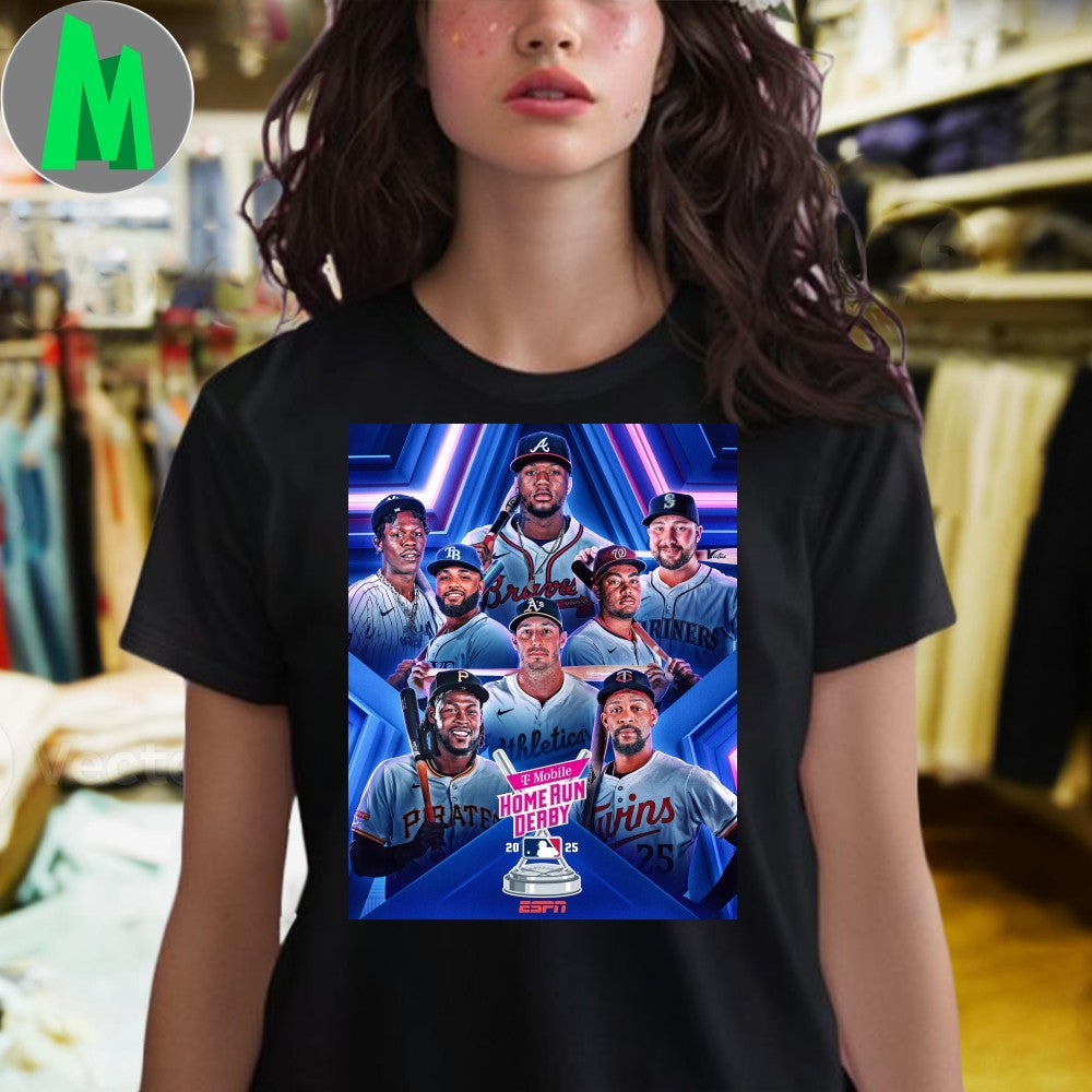 Original T-Mobile Home Run Derby 2025 MLB All-Stars Graphic T-Shirt