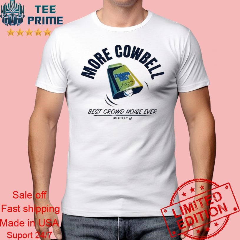 Original Tampa Bay Baseball More Cowbell Shirt