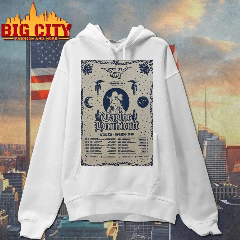 Original Taylor Hunnicutt Winter Spring Tour 2026 Poster T-Shirt