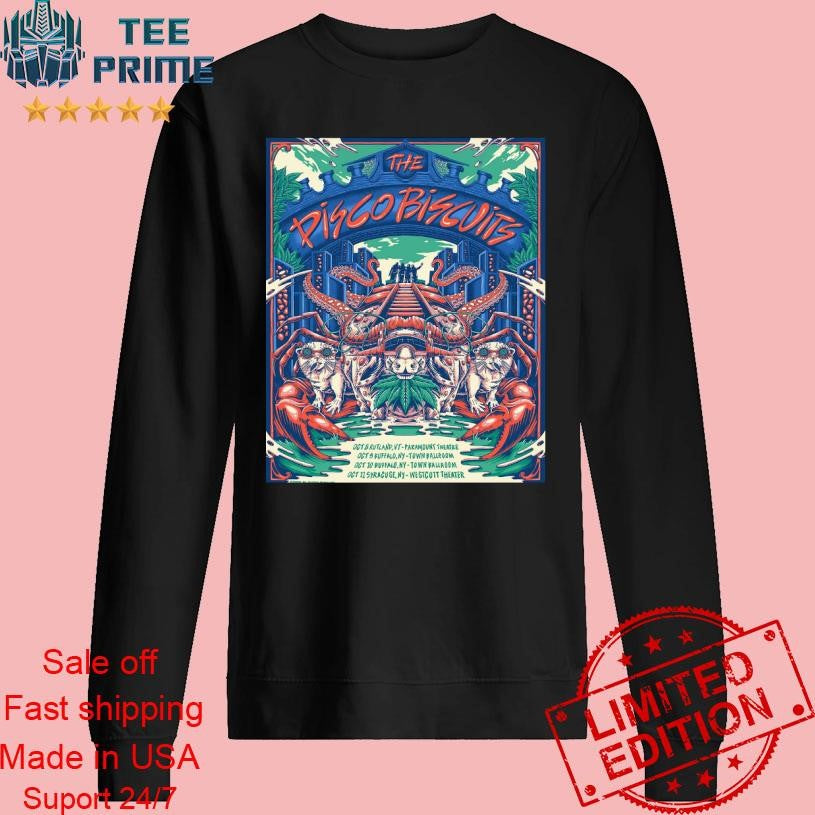 Original The Disco Biscuits Rutland VT Buffalo And Syracuse New York 2026 Shows Poster From October 8-11 2026 Poster Shirt