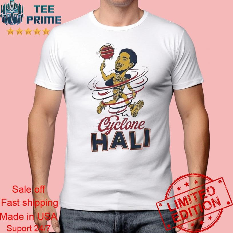 Original Tyrese Haliburton Cyclone Hali Gold Out Shirt