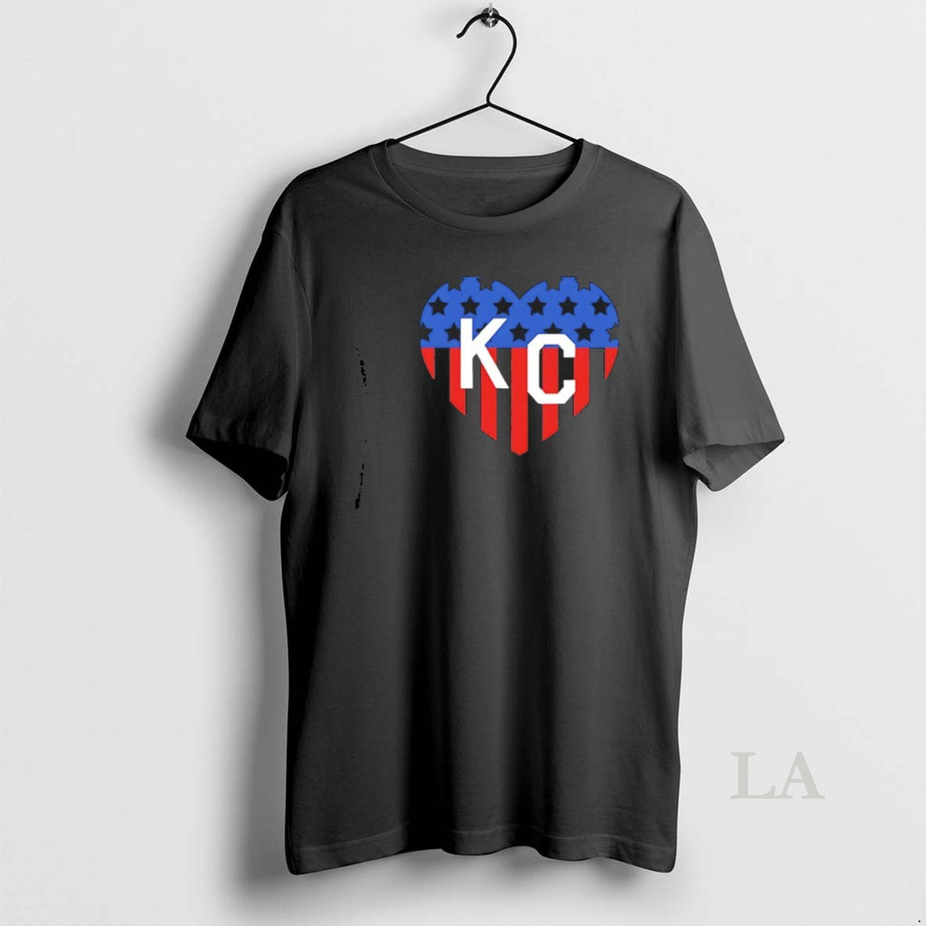 Original Usa Stars Stripes Kansas City Kc In Heart