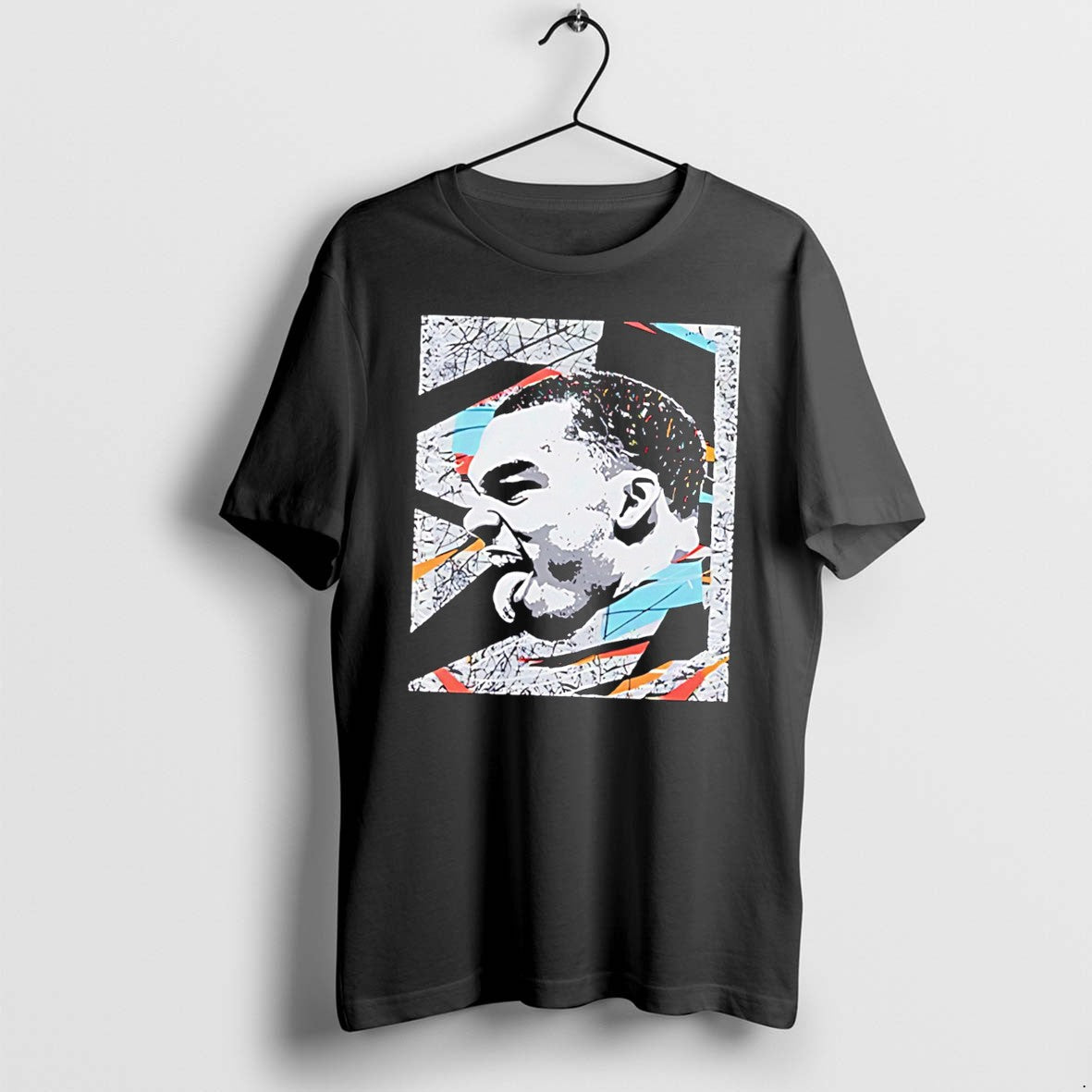 Original Victor Wembanyama San Antonio Spurs Big Head Paint Tee Tshirts Jpg
